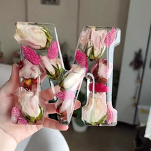 Load image into Gallery viewer, Dried Flower Letters Night Light