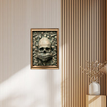 Load image into Gallery viewer, Three Wise Skulls Picture Frame Decor
