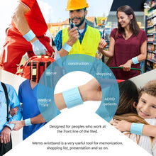 Load image into Gallery viewer, Reusable Erasable To Do List Silicone Wrist Band