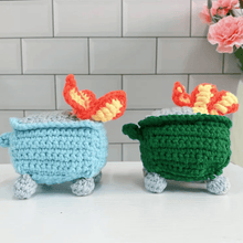 Load image into Gallery viewer, Crochet Dumpster Raging Fire
