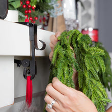 Load image into Gallery viewer, Fireplace Stocking and Garland Hanger