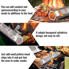 Load image into Gallery viewer, 12' Pellet Smoker Tube for All Grill or Smoker