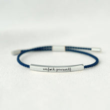 Load image into Gallery viewer, UNF♥CK YOURSELF TUBE BRACELET