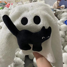 Load image into Gallery viewer, 👻Ghost with Pumpkin🎃 Pillow Halloween
