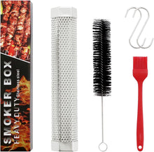 Load image into Gallery viewer, 12' Pellet Smoker Tube for All Grill or Smoker