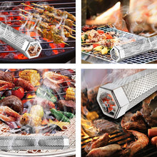 Load image into Gallery viewer, 12' Pellet Smoker Tube for All Grill or Smoker