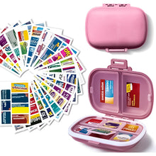 Load image into Gallery viewer, DIY Pocket Pharmacy Pill Organizer