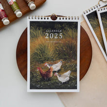 Load image into Gallery viewer, 2025 Rooster Wall Calendar