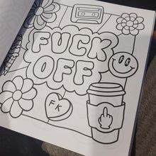 Load image into Gallery viewer, Swear Word: Bold and Easy Coloring Book