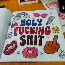 Load image into Gallery viewer, Swear Word: Bold and Easy Coloring Book