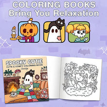 Load image into Gallery viewer, Spooky Cutie: Coloring Book for Adults and Teens
