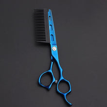 Load image into Gallery viewer, 2 In 1 Hair Scissors With Comb