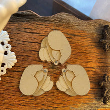 Load image into Gallery viewer, Funny Wooden Finger Brooch