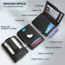 Load image into Gallery viewer, Men's Business Style Pu Leather Money Clip