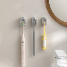 Load image into Gallery viewer, Toothbrush Holder Wall Mounted With Cover