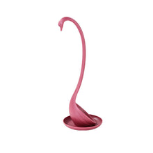 Load image into Gallery viewer, Swan Standing Soup Spoon