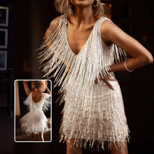 Load image into Gallery viewer, Sexy Princess Style V-Neck Slip Dress