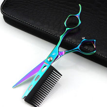 Load image into Gallery viewer, 2 In 1 Hair Scissors With Comb