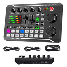 Load image into Gallery viewer, Live Sound Card with DJ Mixer Effects &amp; Voice Changer