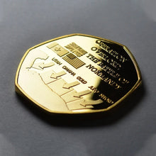 Load image into Gallery viewer, D-DAY LANDINGS 1944 24ct Gold Commemorative Coin