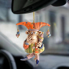 Load image into Gallery viewer, Resin Wind Chime Clown Decoration