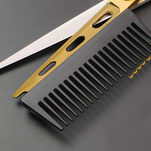 Load image into Gallery viewer, 2 In 1 Hair Scissors With Comb