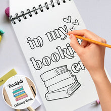 Load image into Gallery viewer, Bookish Coloring Book