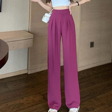 Load image into Gallery viewer, Figure-Flattering Versatile High-Waisted Wide Leg Trousers