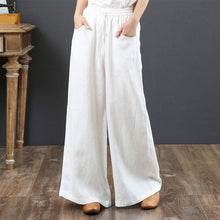 Load image into Gallery viewer, Plain High-waisted Trousers
