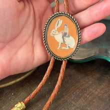 Load image into Gallery viewer, Banjo Frog Bolo Tie