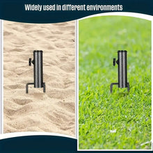 Load image into Gallery viewer, Heavy-Duty Adjustable Spiral Ground Anchor Umbrella Holder