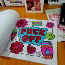 Load image into Gallery viewer, Swear Word: Bold and Easy Coloring Book