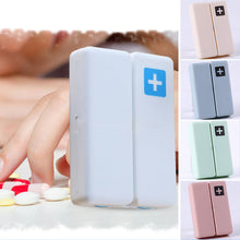 Load image into Gallery viewer, 7 Compartments Portable Pill Case