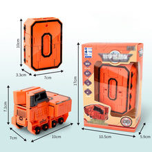Load image into Gallery viewer, Toy Deformation Number Transform Robot gyerekeknek