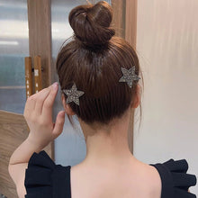 Load image into Gallery viewer, Rhinestone Star Hair Comb Set (5 Pcs)