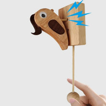 Load image into Gallery viewer, Wooden Handmade Creative Woodpecker Door Bell