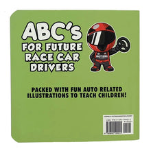 Load image into Gallery viewer, ABC Book For Future Race Car Driver