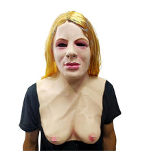 Load image into Gallery viewer, Halloween Simulation Latex Mask