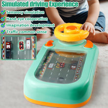 Load image into Gallery viewer, Kids' Musical Racing Adventure Steering Wheel Toy