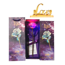 Load image into Gallery viewer, Colorful galaxy rose