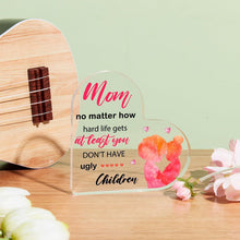 Load image into Gallery viewer, Love Clear Acrylic Mother's Day Ornament