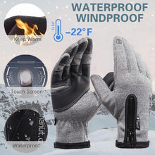 Load image into Gallery viewer, Unisex Winter Warm Waterproof Touch Screen Gloves