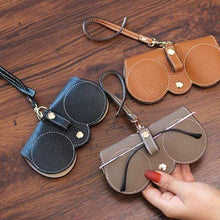 Load image into Gallery viewer, Soft Leather Sunglasses Bag