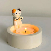 Load image into Gallery viewer, 🐱Cute Cat Candle Holder🕯