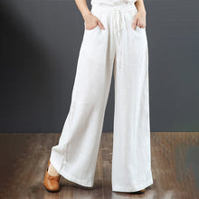Load image into Gallery viewer, Plain High-waisted Trousers