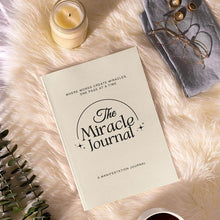 Load image into Gallery viewer, The Miracle Journal: Your Guided Manifestation &amp; Gratitude Journal