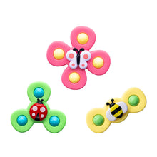 Load image into Gallery viewer, Suction cup spinner toys