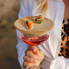 Load image into Gallery viewer, 🍷Wine Glass Charcuterie Topper