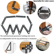 Load image into Gallery viewer, Multi Angle Measuring Ruler