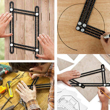 Load image into Gallery viewer, Multi Angle Measuring Ruler